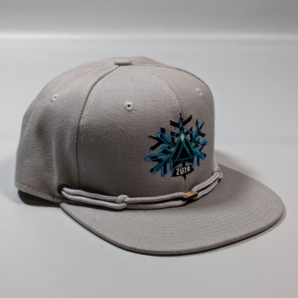 Findlay Logo Snapback Hat Stash Pocket Grey Portland Stampede Lace January 2019 - Picture 3 of 7